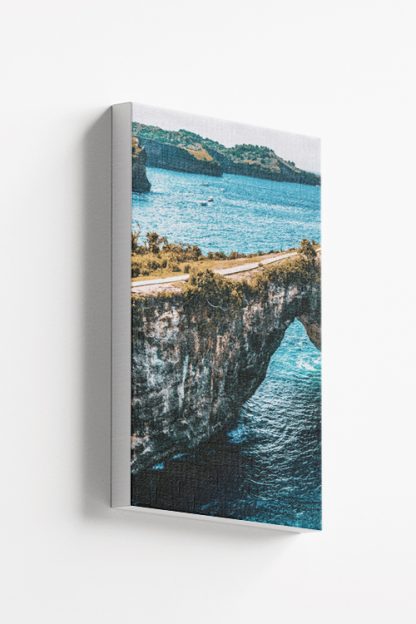 Rock formation photography canvas