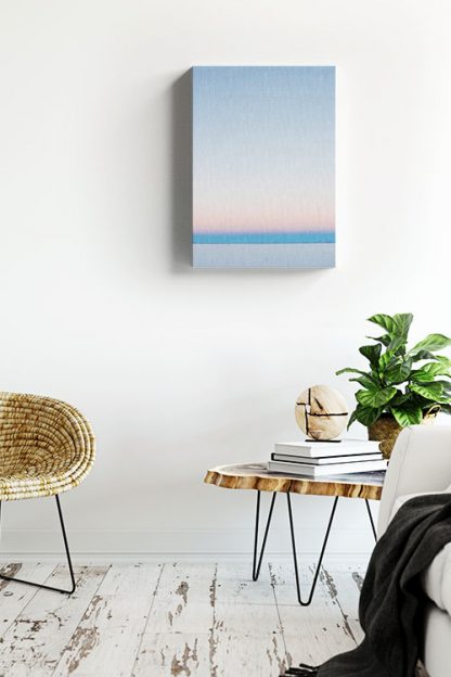 Pastel horizon canvas