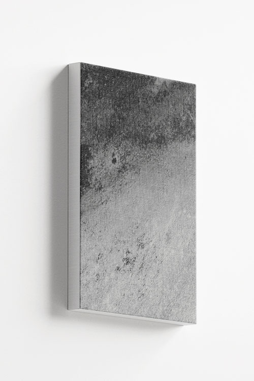 Gray tone land canvas