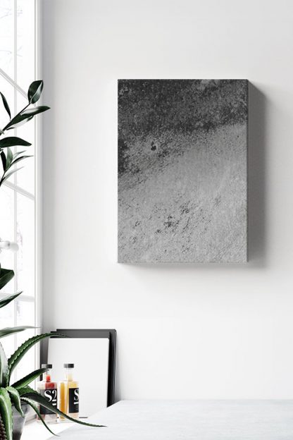 Gray tone land canvas