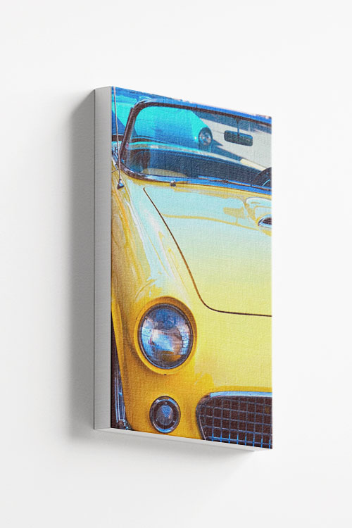 Yellow Cooper canvas