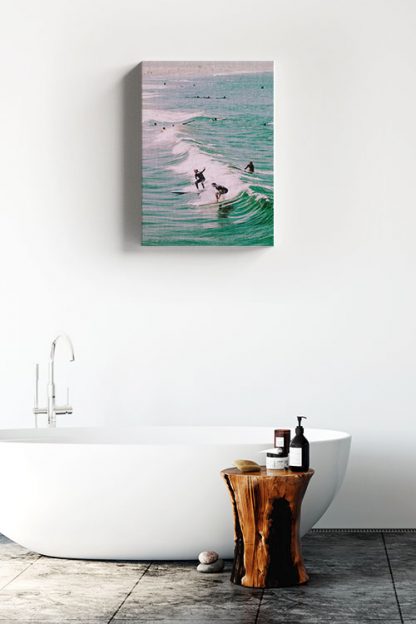 Surfing fun canvas