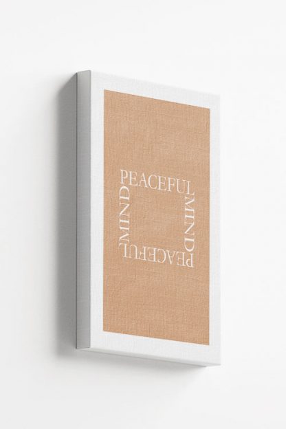 Peaceful mind Canvas