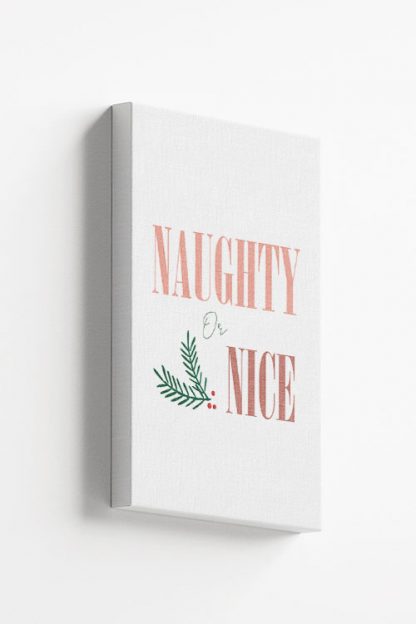 Naughty or nice Canvas