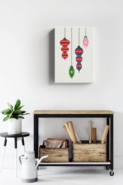 Scandinavian ornament Canvas