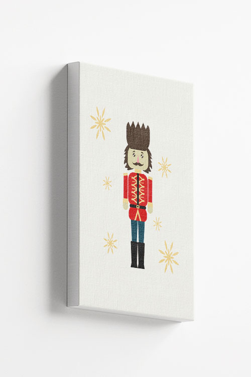 Christmas toy soldier Canvas