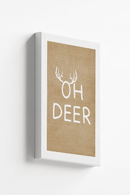 Oh Deer Canvas