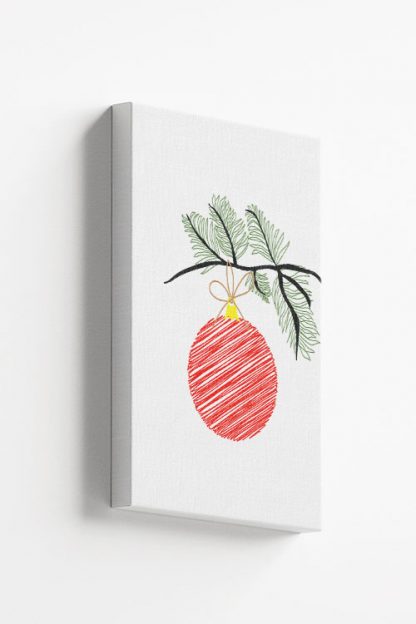 Ball on branch Canvas