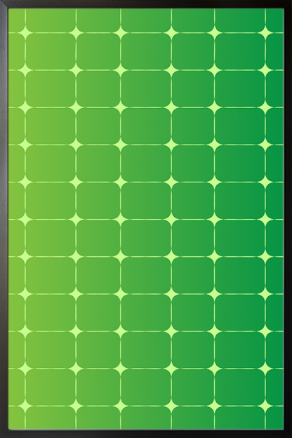 Abstract green gradient Poster