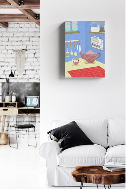 Kitchen corner Canvas