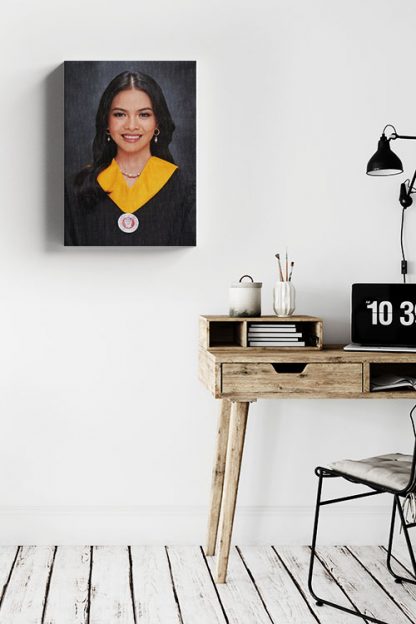 Graduation Picture Canvas in Interior