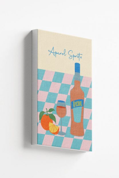 Art Liquor Aperol Spritz Canvas