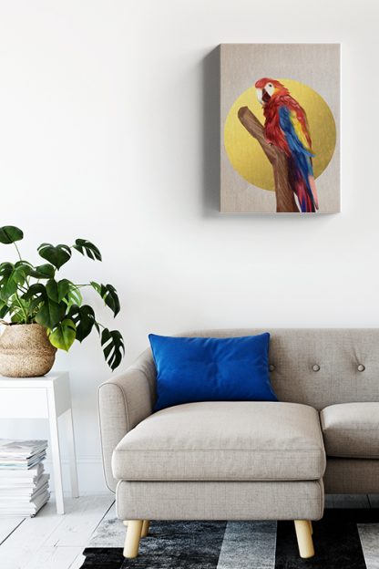 Birds collection Parrot Canvas