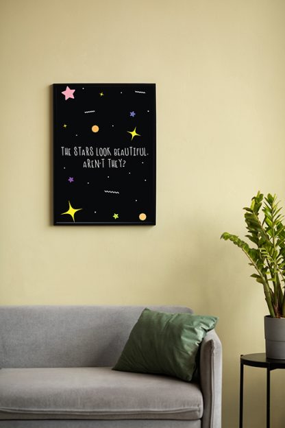 The Stars Look Beautiful Aren't They Poster