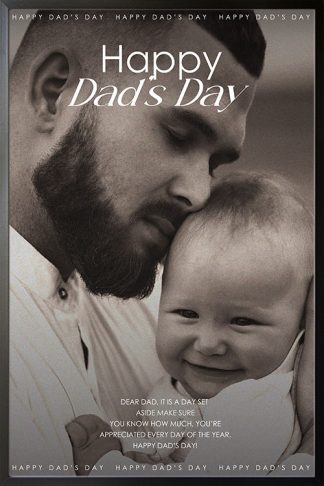 Happy Dads Day Poster