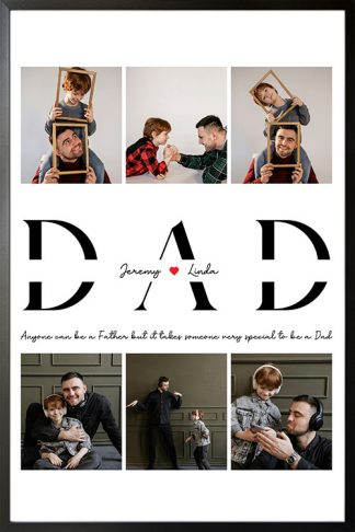 It take someone very special to be a dad Poster