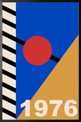 Bauhaus Inspired 1976 Poster