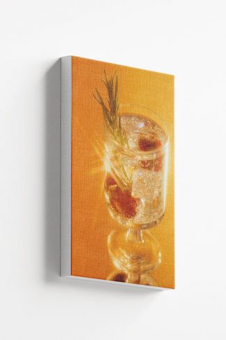 Gin aesthetic canvas