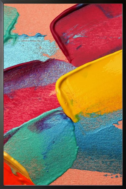 Painted Palette Poster