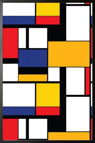 Color Tetris No 3 Poster