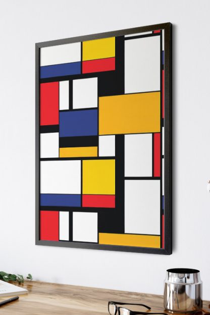 Color Tetris No 3 Poster