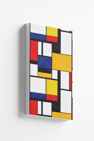 Color Tetris No 3 Canvas